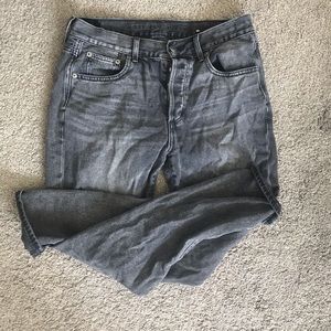 American eagle high waisted mom jeans